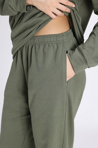 Zivame Knit Cotton Loungewear Set - Four Leaf Clover — thumbnail 8
